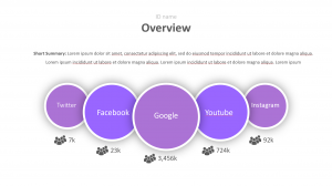 PowerPoint Template – Social Media – Violet